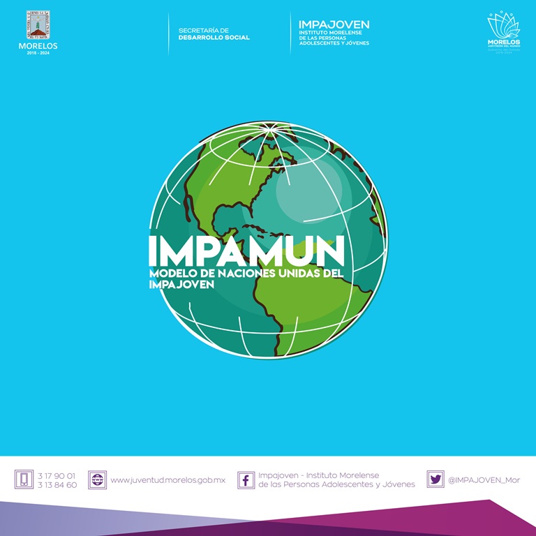 Invita Impajoven a participar en Primer Modelo de Naciones Unidas para  Juventudes “Impamun” | MORELOS