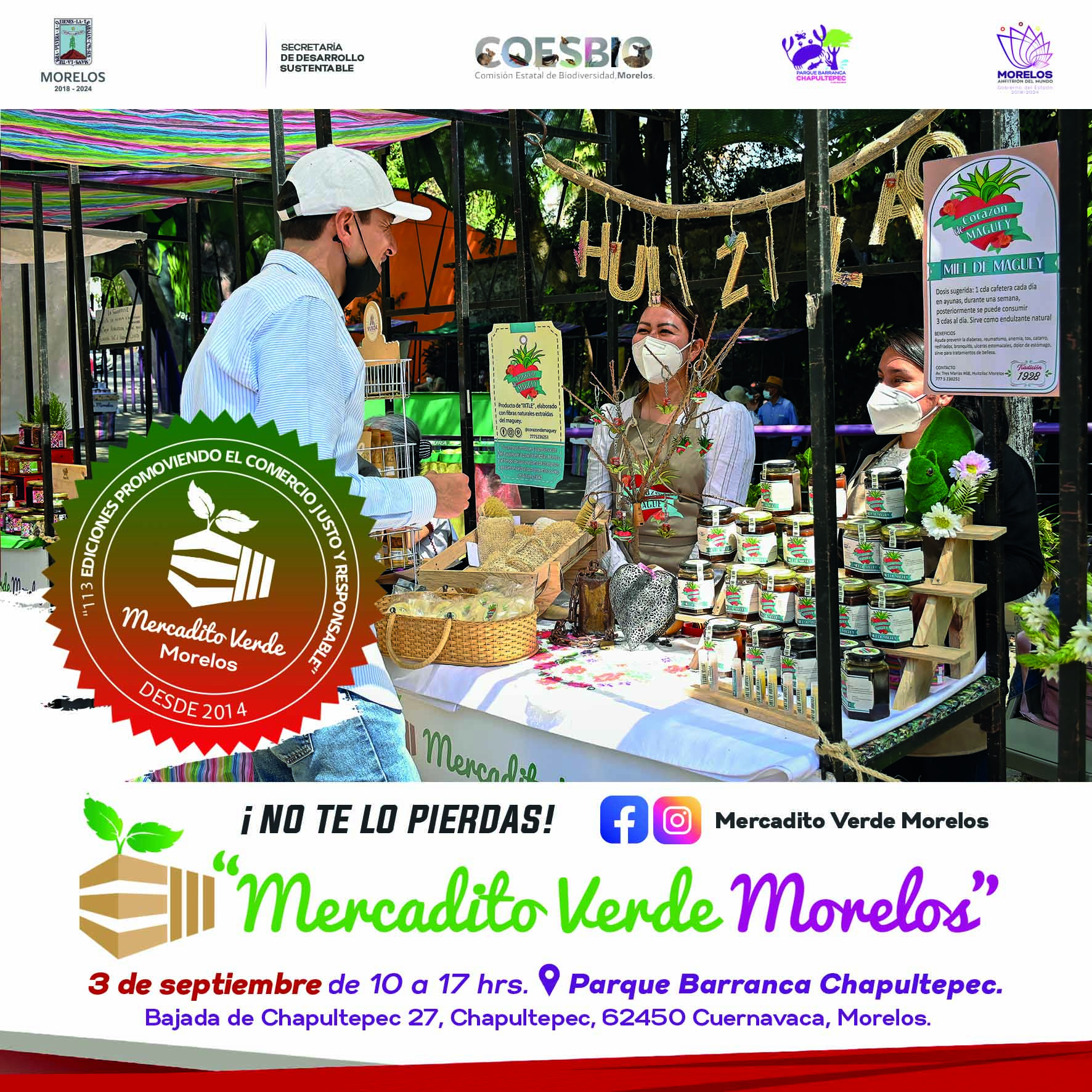 Invitan a disfrutar la tercera edición del mercadito verde en Cuautla –  Noticias de Cuautla