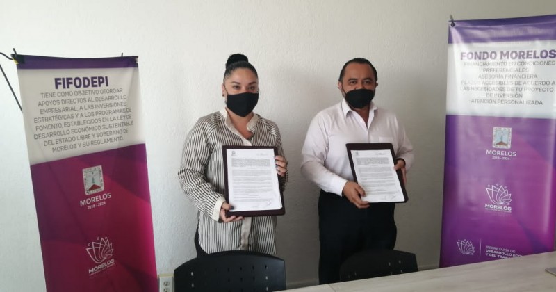Celebran Fondo Morelos y Fifodepi firma de convenio para el intercambio y crecimiento comercial de las empresas