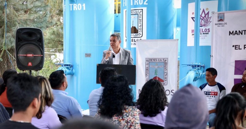 Avanza Gobierno de Morelos en la calidad del agua