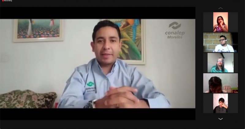 Prepara Conalep Morelos a aspirantes para examen de admisión, en línea