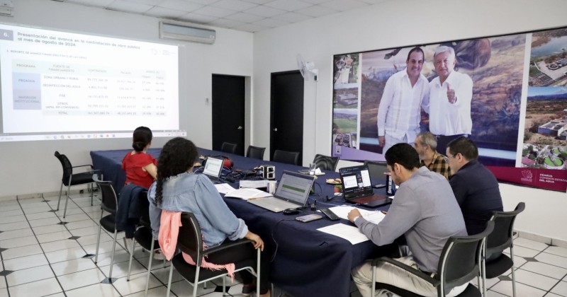 Celebra Ceagua la Novena Sesión del Comité de Obras Públicas 2024