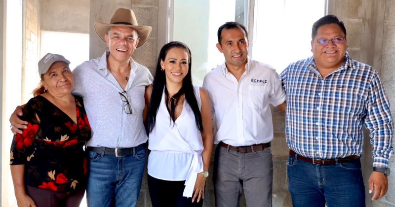 Inspecciona Gobierno de Morelos obras de drenaje domiciliario en beneficio de familias de Emiliano Zapata