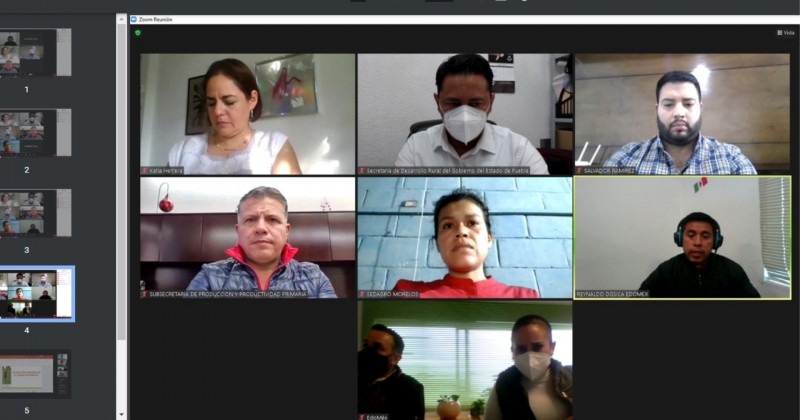 Realizan reunión interestatal Morelos, Puebla y Estado de México sobre temas de sanidad pecuaria
