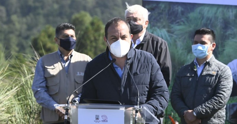 Clausura Cuauhtémoc Blanco campaña estatal de reforestación