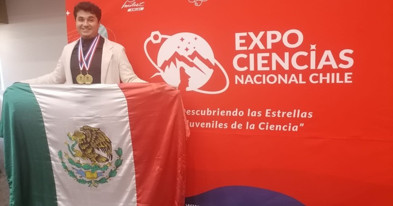 Estudiante de la UTEZ obtiene 1er lugar en Expo Ciencias Nacional Chile 2023