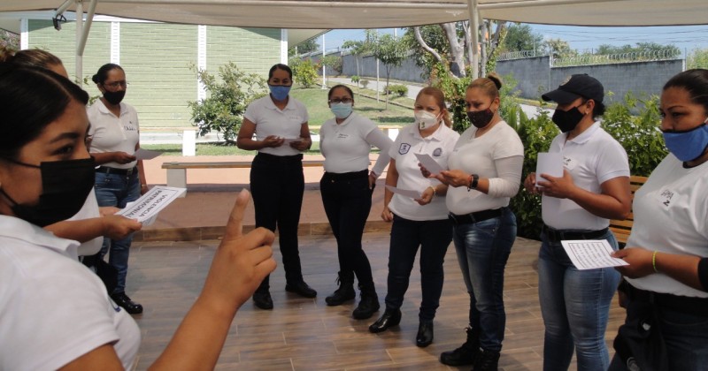 Clausura CES Morelos curso empoderamiento de la mujer policía desde una perspectiva de género