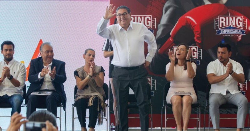 Inaugura Víctor Mercado Expo “Ring Empresarial Morelos 2023” para continuar con la reactivación económica en Morelos