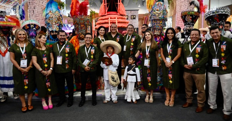 Expone Morelos sus riquezas naturales y culturales en el Tianguis Turístico 2023