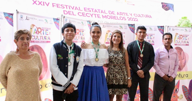 Realizan Festival Estatal de Arte y Cultura CECyTE Morelos 2022 