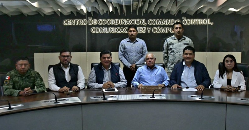 Acuerdan integrantes de la Mesa de Coordinación Estatal para la Construcción de la Paz trabajo conjunto con autoridades de Yecapixtla durante la Feria de la Cecina y Tianguis Grande 2023