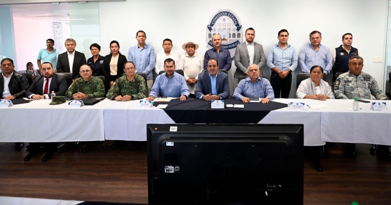 Mesa de Coordinación Estatal para la Construcción de la Paz llama a los ayuntamientos a redoblar esfuerzos en el proceso de pacificación en Morelos