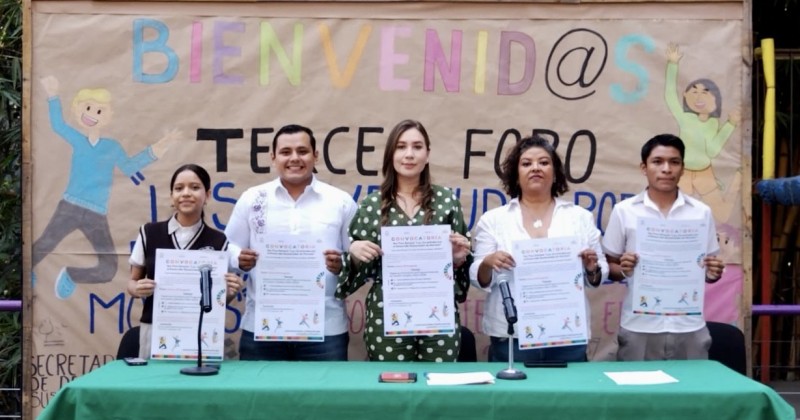 Se interesan más de 200 jóvenes en 3er foro “Las Juventudes por el Desarrollo Sustentable de Morelos”