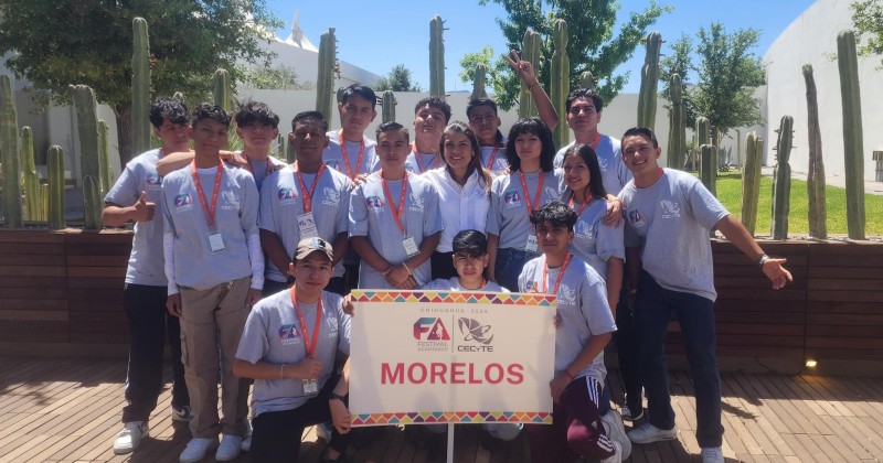 Participa CECyTE Morelos en el Festival Académico Nacional