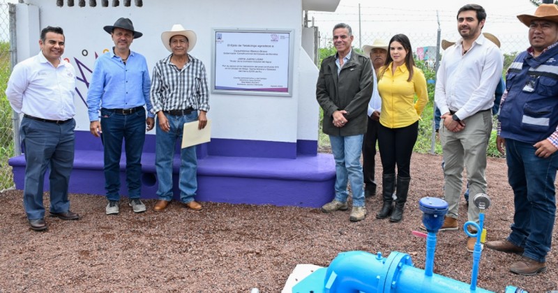 Busca Gobierno de Cuauhtémoc Blanco garantizar abastecimiento de agua a parcelas de la región oriente