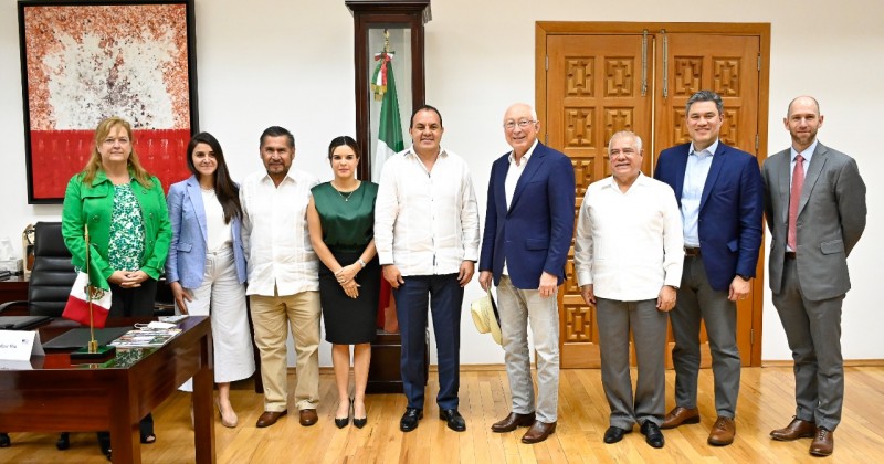 Sostiene Cuauhtémoc Blanco reunión con Embajador de Estados Unidos