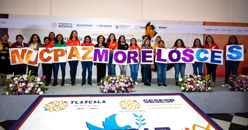 Participa CES Morelos en el Arranque Nacional de la Estrategia &quot;Redes de Mujeres Constructoras de Paz 2024&quot;