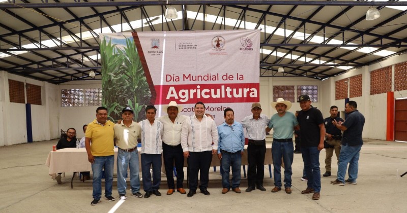 Conmemora Sedagro Día Mundial de la Agricultura en Xoxocotla
