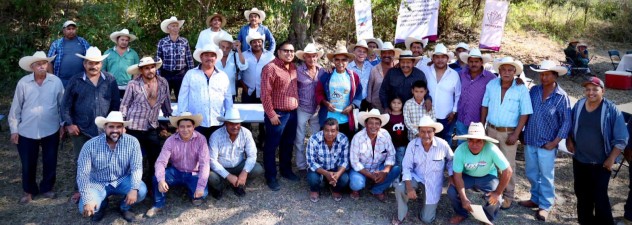Después de 40 años Gobierno de Cuauhtémoc Blanco apoya a productores del campo en materia hídrica