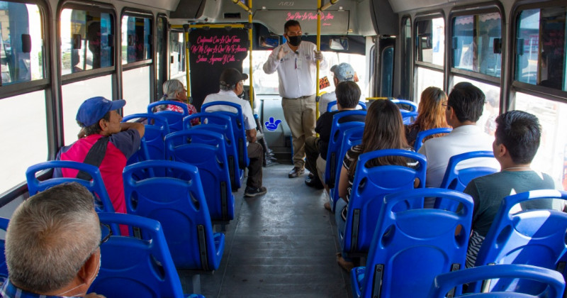 Transporte público de rutas gratuito para personal del sector Salud en Morelos: SMyT