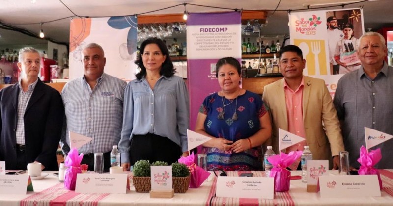 Anuncia Cecilia Rodríguez la 12ª edición del “Festival Internacional Gastronómico Sabor Es Morelos 2023”