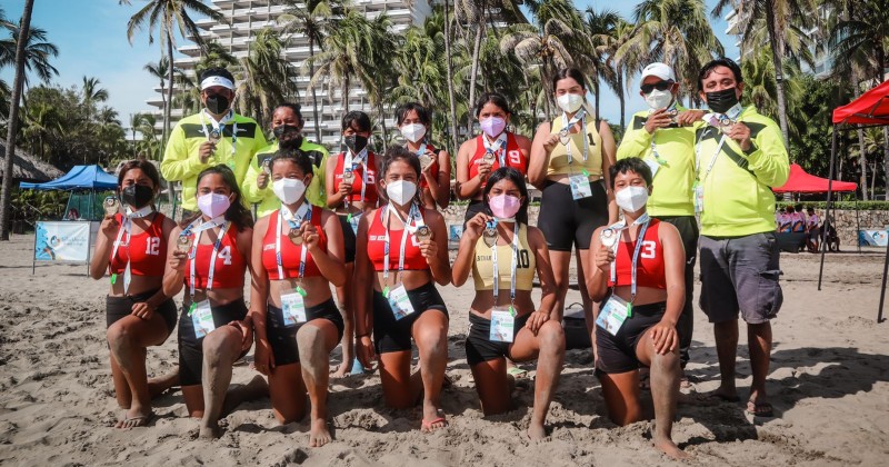 Morelos campeón nacional de “Beach Handball Femenil” dentro del Festival Deportivo Mar y Playa 2021
