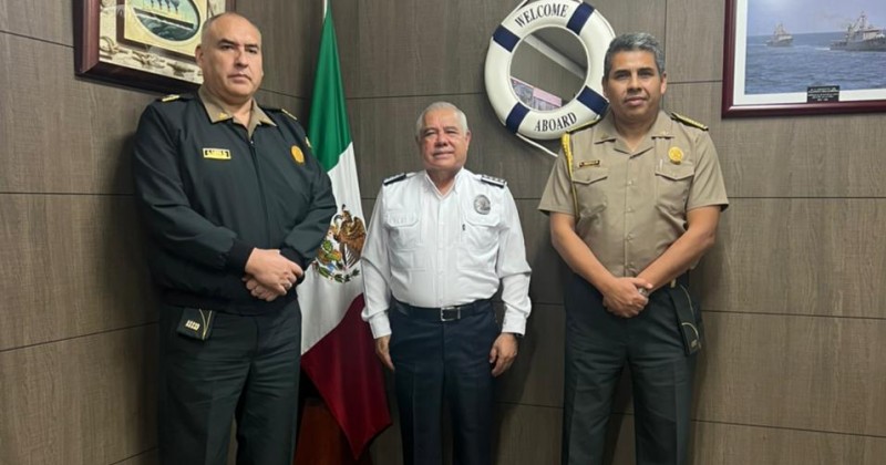 Presenta Ortiz Guarneros programas de prevención a funcionarios de la Embajada de Perú en México
