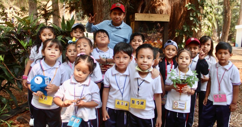 Celebran Día de la Niñez con educación ambiental en el Parque Barranca Chapultepec