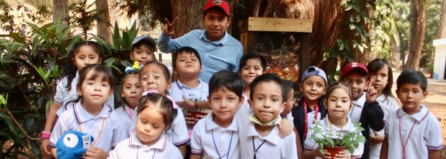 Celebran Día de la Niñez con educación ambiental en el Parque Barranca Chapultepec