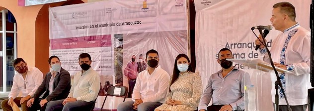 Invierte Gobierno del Estado en nueva red de agua potable para Amacuzac