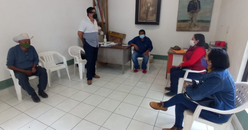 Recorre titular de Sedagro los Altos de Morelos para escuchar necesidades y propuestas