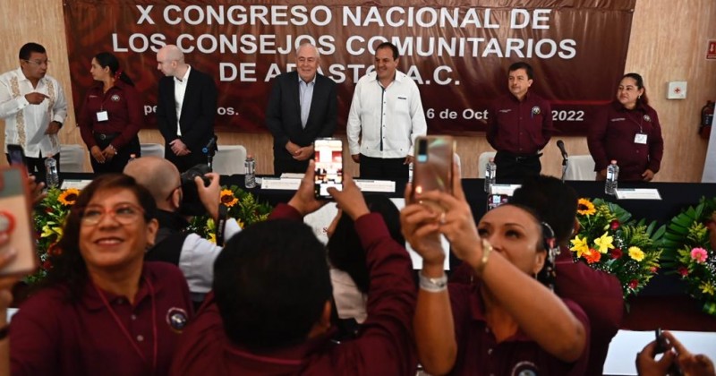 Inaugura Cuauhtémoc Blanco X Congreso Nacional de los Consejos Comunitarios de Abasto A.C.
