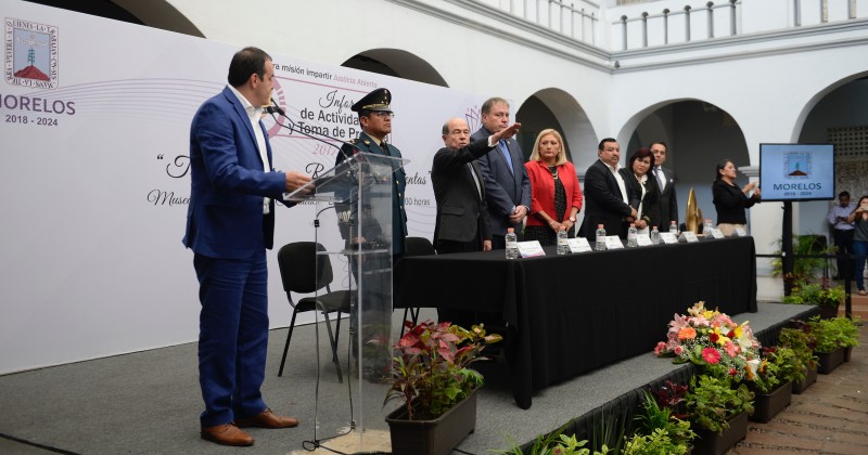 Ratifica Cuauhtémoc Blanco compromiso para consolidar un estado de paz y desarrollo