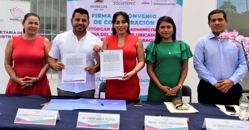 Destina Gobierno de Morelos inmueble para el municipio de Xochitepec