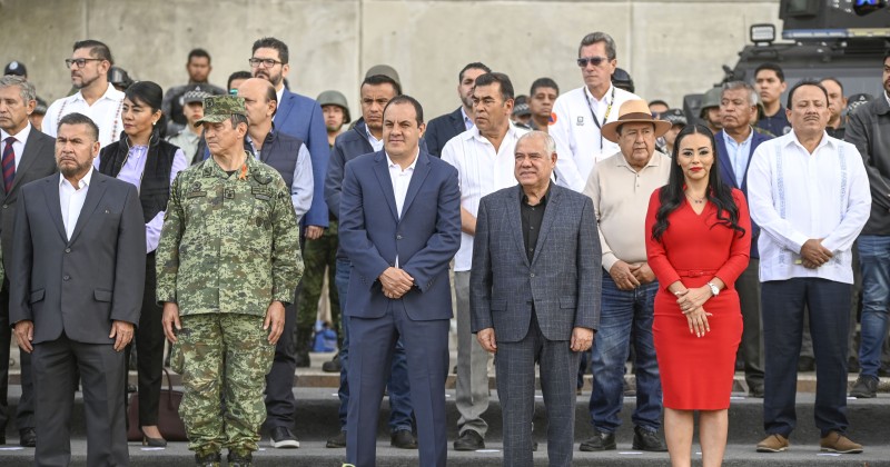 Con más infraestructura vehicular y en coordinación con autoridades federales, Cuauhtémoc Blanco da banderazo al “Operativo Fiestas Decembrinas 2023”