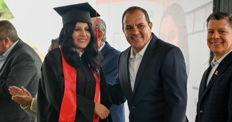 Mantiene Gobierno de Cuauhtémoc Blanco compromiso de brindar una educación superior de calidad