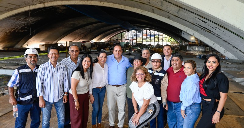 Avanza rehabilitación del Mercado Adolfo López Mateos, en Cuernavaca, a cargo del Gobierno de Cuauhtémoc Blanco