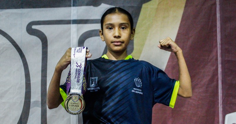Niña de oro, Lluvia Díaz se lleva el primer lugar de Nacionales Conade 2023 
