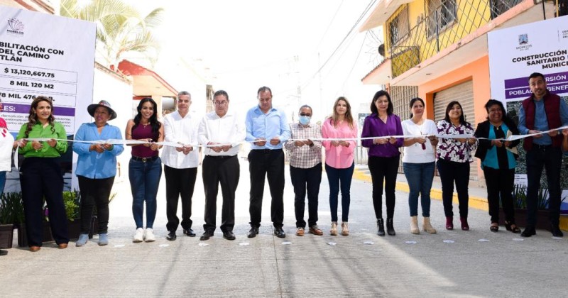 Continúa Gobierno de Cuauhtémoc Blanco entrega de obras que sellan compromisos adquiridos con la población morelense 