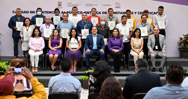 Proporciona Gobierno de Cuauhtémoc Blanco herramientas para mejorar el desempeño de servidores públicos