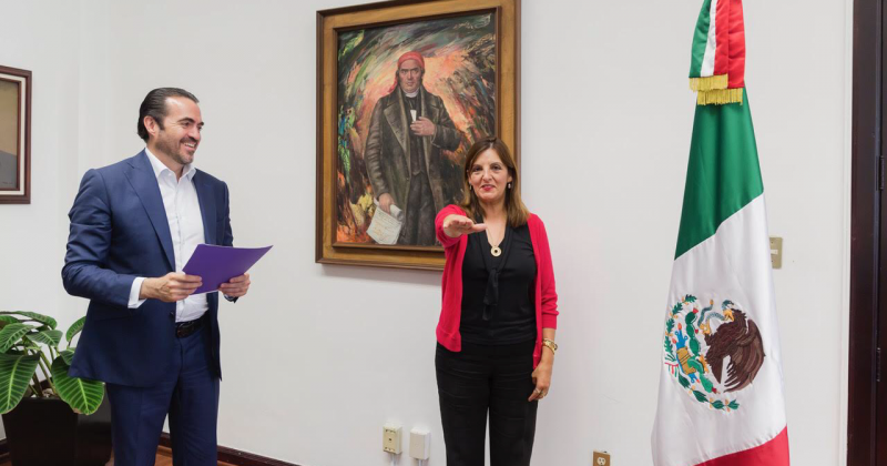 Asume Lucero Benítez Villaseñor la Dirección General de Derechos Humanos