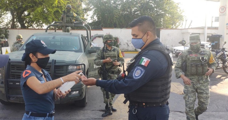 Convoy, Unidos por Morelos ante el COVID-19 recorre más puestos de vacunación contra el SARS-CoV-2