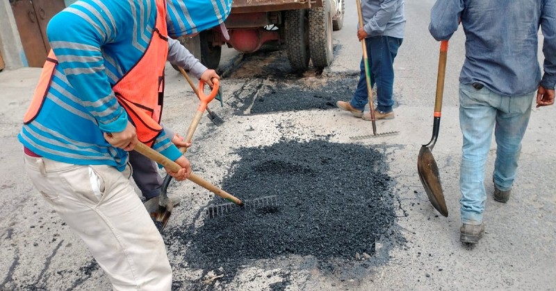Trabaja Gobierno de Morelos en reparaciones de carreteras