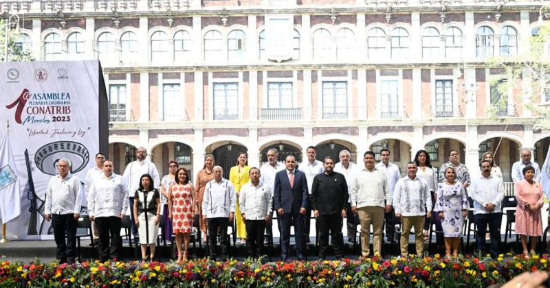 Inaugura Cuauhtémoc Blanco Primera Asamblea Plenaria Ordinaria 2023 de la Comisión Nacional de Tribunales Superiores de Justicia