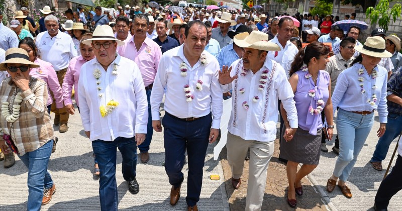 Trabaja Gobierno de Cuauhtémoc Blanco con todos los municipios para transformar a Morelos
