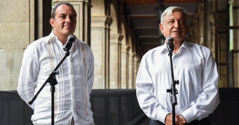 Respalda AMLO a gobierno de Cuauhtémoc Blanco | MORELOS