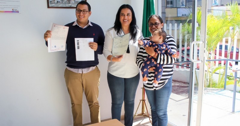 Facilitan en Registro Civil Estatal la doble nacionalidad a hijos de migrantes morelenses 