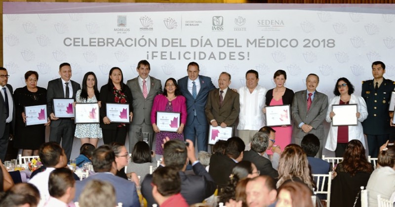 Reitera Cuauhtémoc Blanco compromiso de mejorar el sector salud