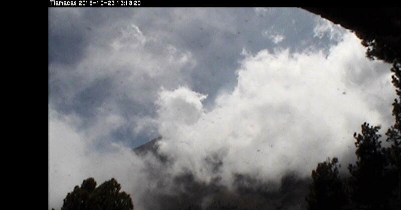 Vigilancia permanente a actividad del Volcán Popocatépetl