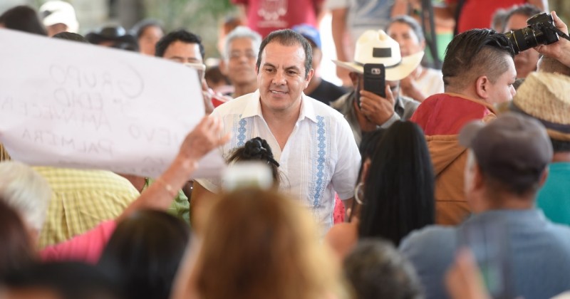 Será Morelos tierra de paz y oportunidades: Cuauhtémoc Blanco